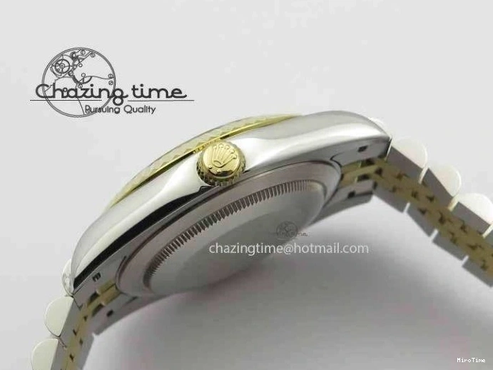 MiroTime 0125 Casual DateJust II 41mm SS YG BP Maker Best Edition White Dial On Jubilee Bracelet 3673
